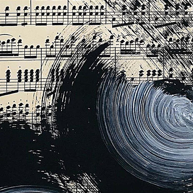 工业风装饰挂画水l墨抽象简约创意酒吧酒店咖啡厅会馆有框油画布 - 图1