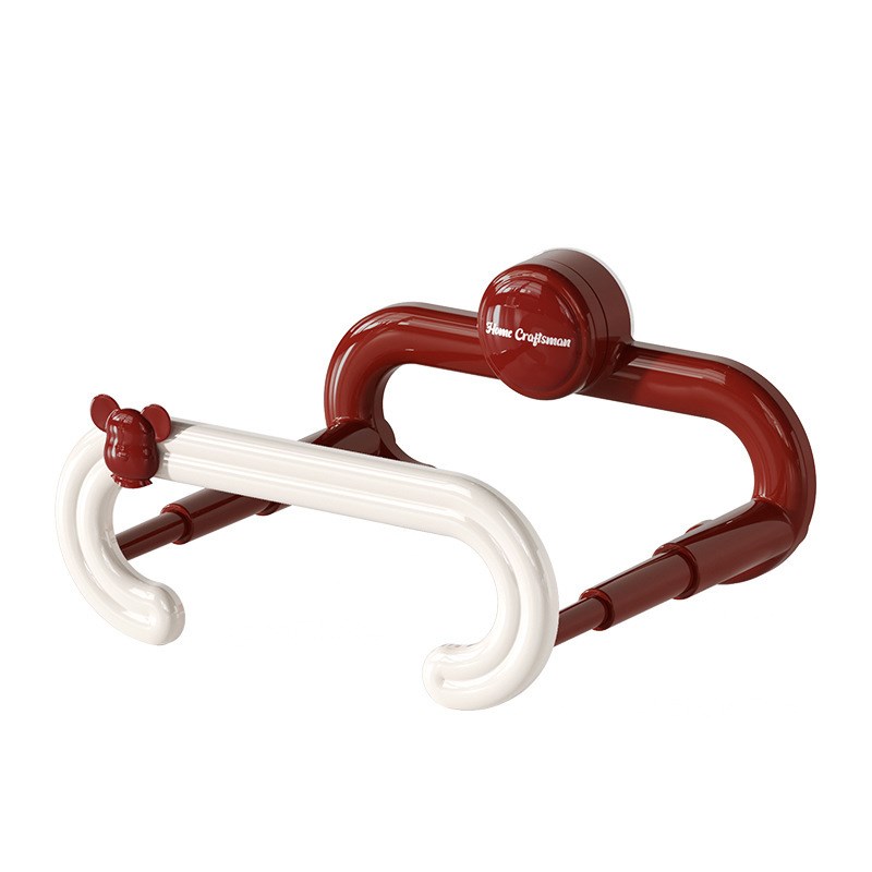 多巴胺脸盆架壁挂式卫生间浴v室可折叠免打孔洗手间挂钩置物收纳 - 图3