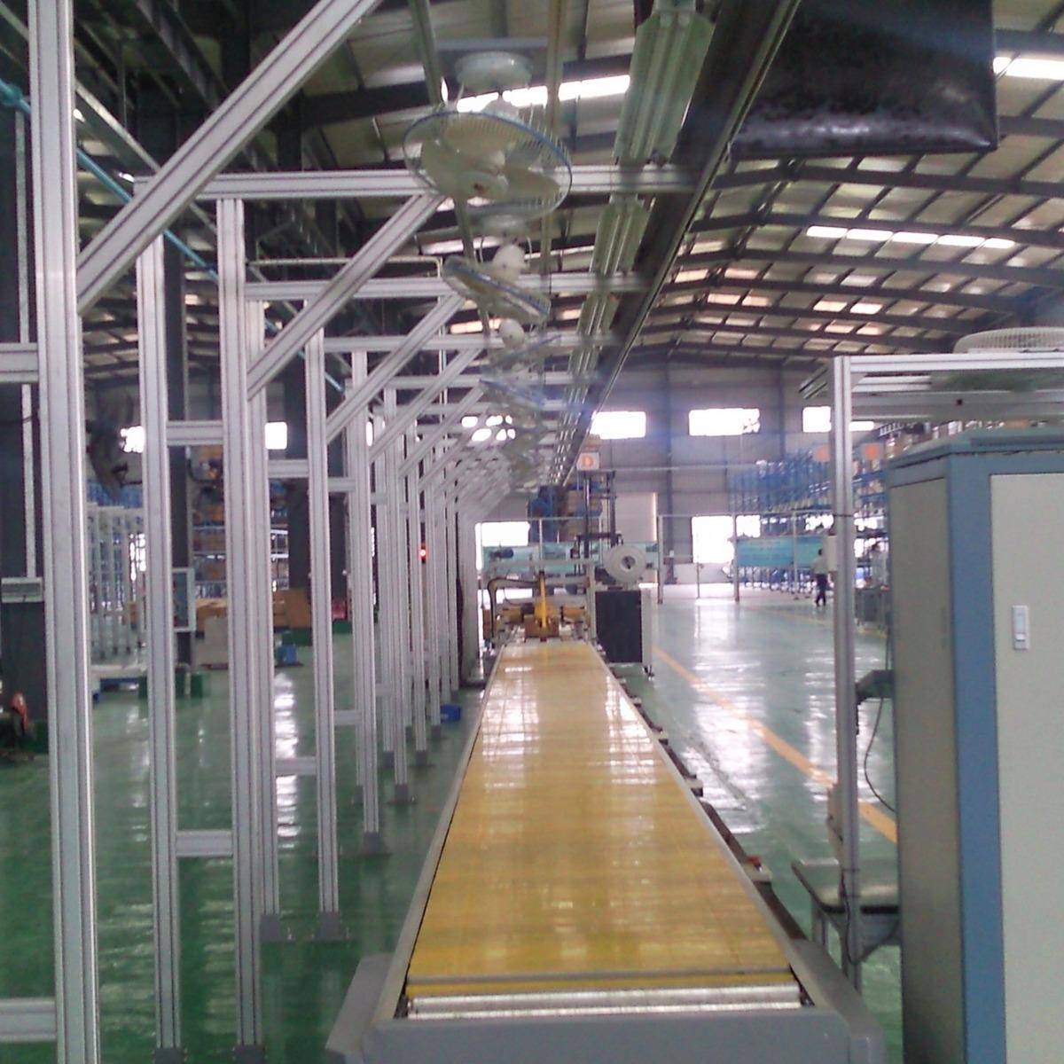 厂家定做电子产品装配线PVC皮带输送线产品组装装配线插件生产 - 图2