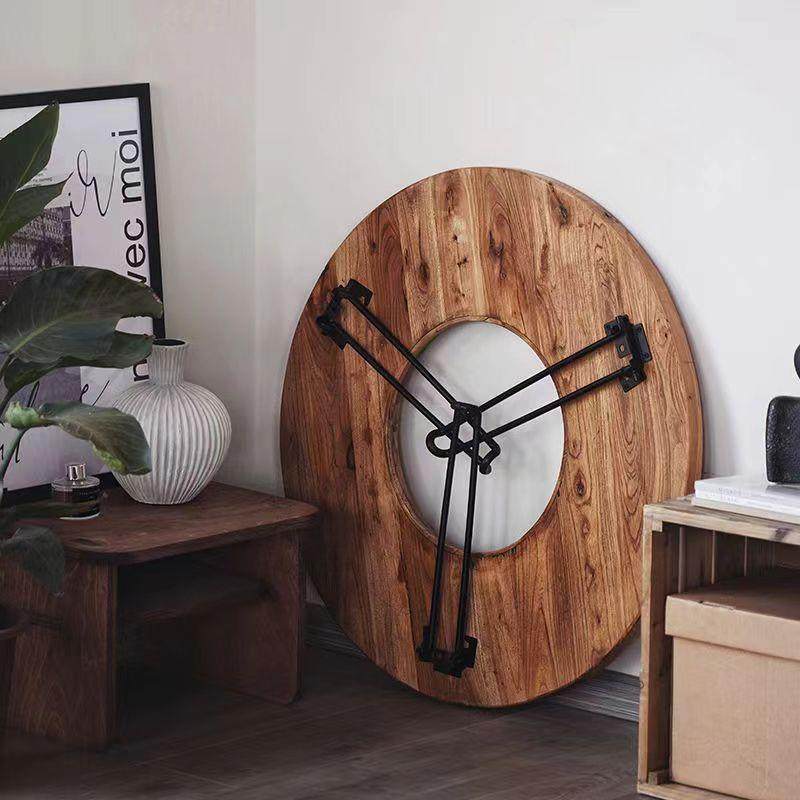 老榆木围炉冰茶桌煮茶桌火锅烧烤桌户外实木民宿煮冰茶桌,淘宝优惠券,粉丝福利购,淘宝优惠卷