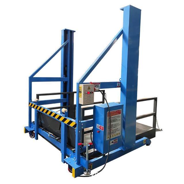 Mobile loading and unloading platform 2 tons heavy-duty electro-hydraulic loading and unloading elevator ton container loading and unloading tools