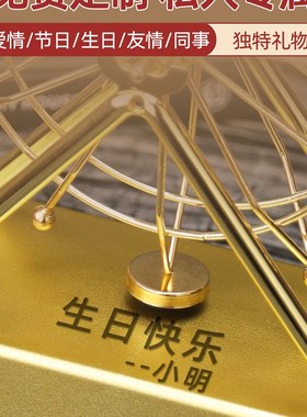 轻奢北欧客厅电视柜酒柜装饰品摆件创意旋转摩天轮办公.室桌面摆