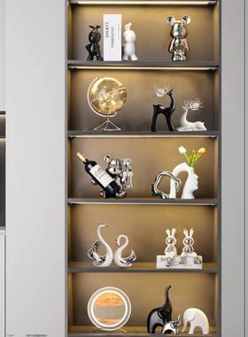 高档套装摆件现代客厅酒柜电视柜玄关家居装饰品乔迁新居搬家摆设