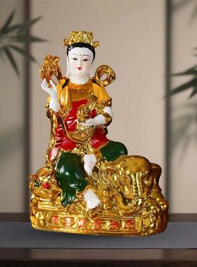 陶瓷观音佛像文殊菩萨佛像普贤菩萨佛像风水平安摆件