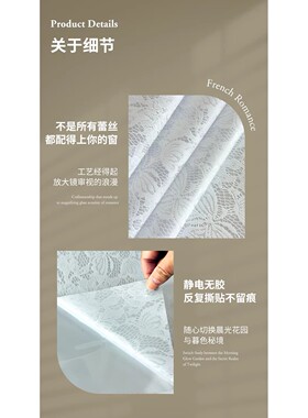 透光不透人复古美学撕贴不留痕
