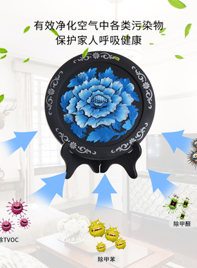 活性炭雕工艺品摆设电视柜酒柜客厅装饰品创意办公室桌面玄关摆件