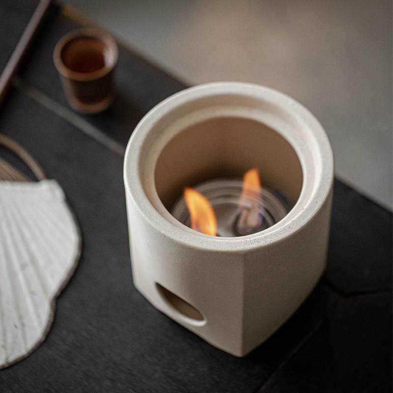 草木祠围炉煮茶碳炉火炉套装煮茶器陶瓷侧把烧水泡茶壶风炉酒精炉,淘宝优惠券,粉丝福利购,淘宝优惠卷