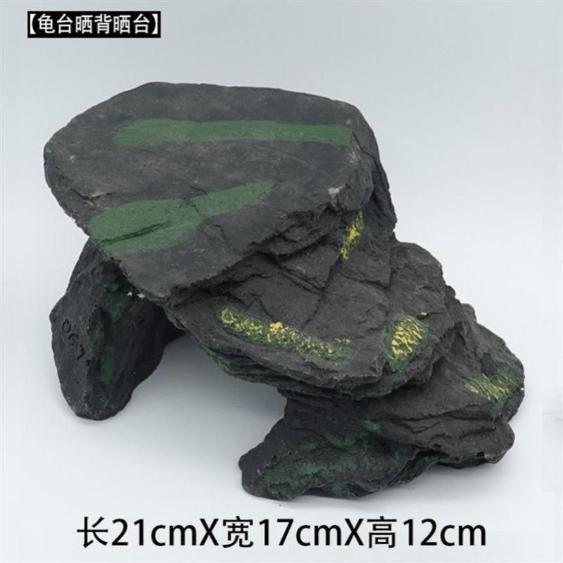 乌龟栖息台守宫仿真树桩爬台宠物躲避洞环保树脂水族箱躲避屋造景,淘宝优惠券,粉丝福利购,淘宝优惠卷