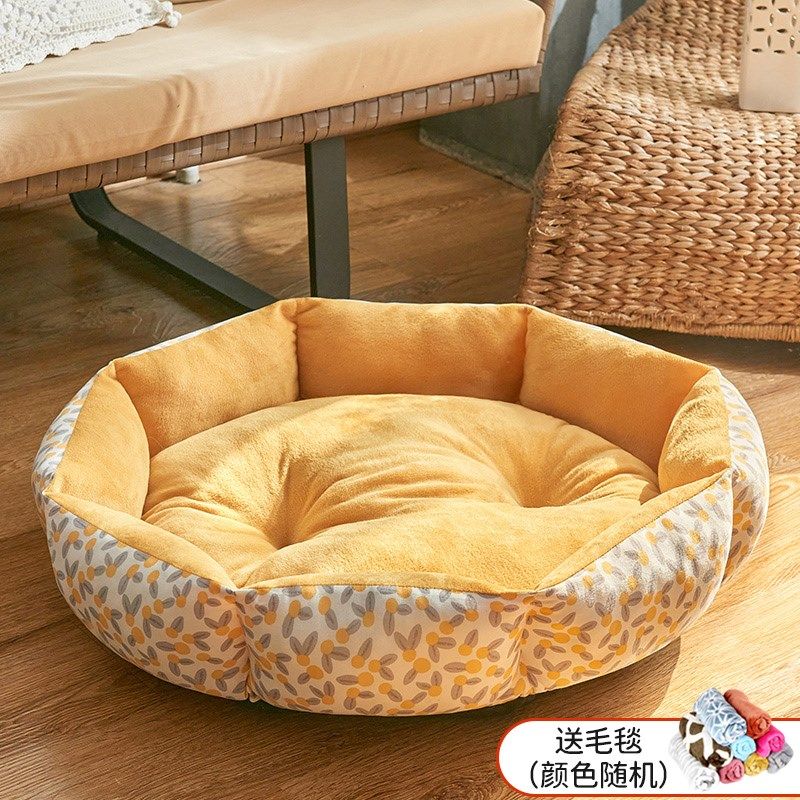 猫窝四季通用猫咪凉席垫狗狗夏天睡垫柔软舒适深度睡眠窝宠物用品,淘宝优惠券,粉丝福利购,淘宝优惠卷