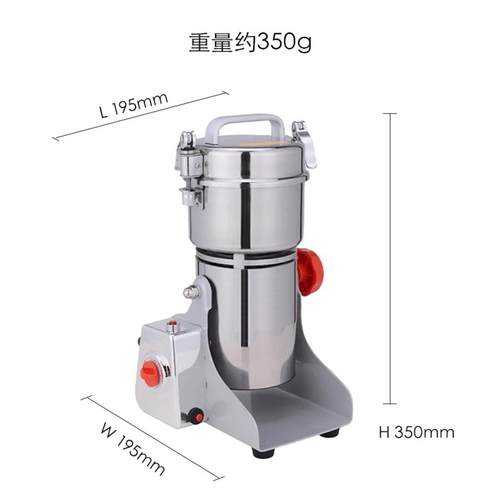 不锈钢粉碎机商用打粉机中药材食品杂粮超细磨粉机万能研磨机 - 图0