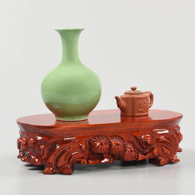 实木根雕盆鱼缸奇石底座雕饰品可挖槽花瓶香炉佛像工艺品支架,淘宝优惠券,粉丝福利购,淘宝优惠卷