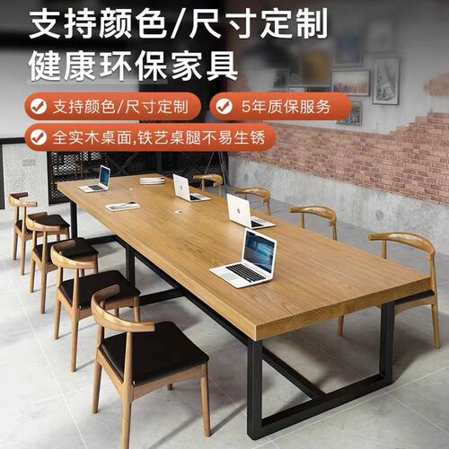 重型实木工作台钳工台木工钜台车间打包装配台操作台虎钳台实验台 - 图3