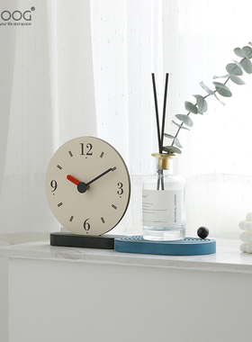 EMITDOOG现代简约摆件家居饰品客厅电视柜酒柜办公桌面座钟装饰品