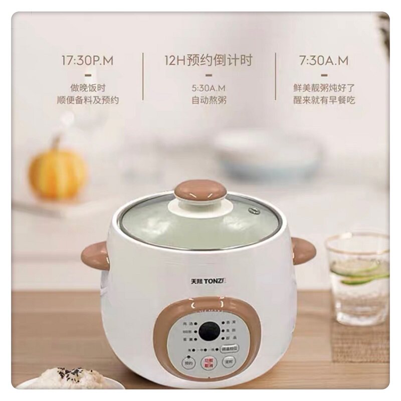 天际迷你电炖锅人隔水炖全自动煲汤煮粥宝宝辅食燕窝炖盅,淘宝优惠券,粉丝福利购,淘宝优惠卷