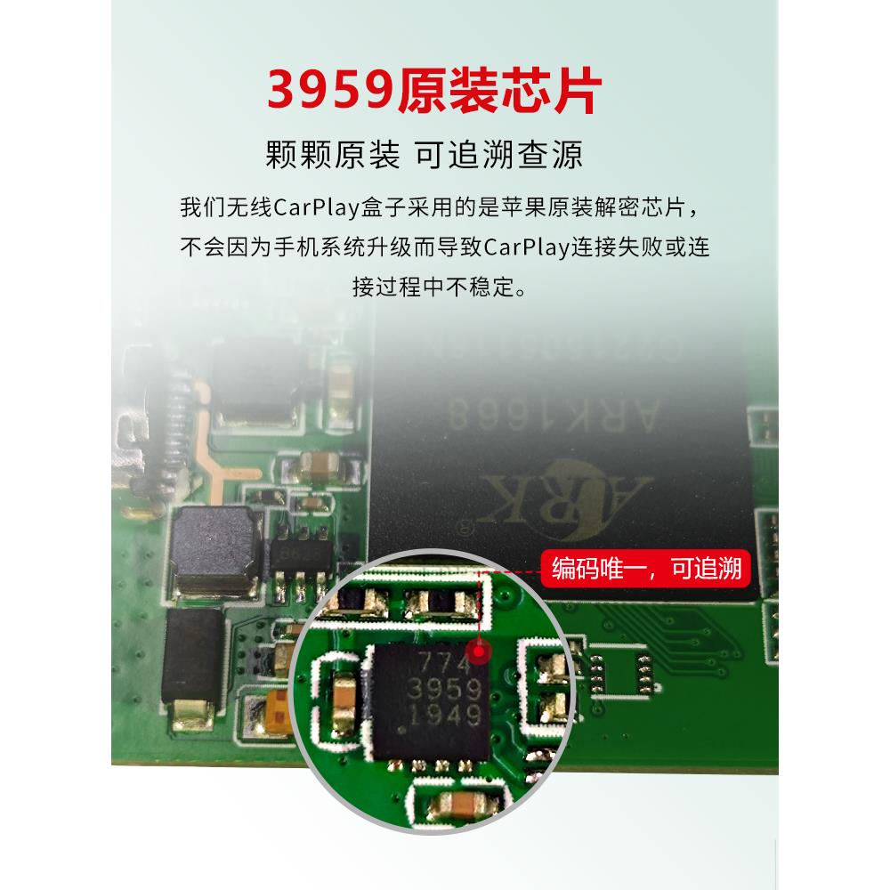 九州鹰长安鲁敏糯玉米汽车无线Carplay盒汽车互联模块升级 - 图2