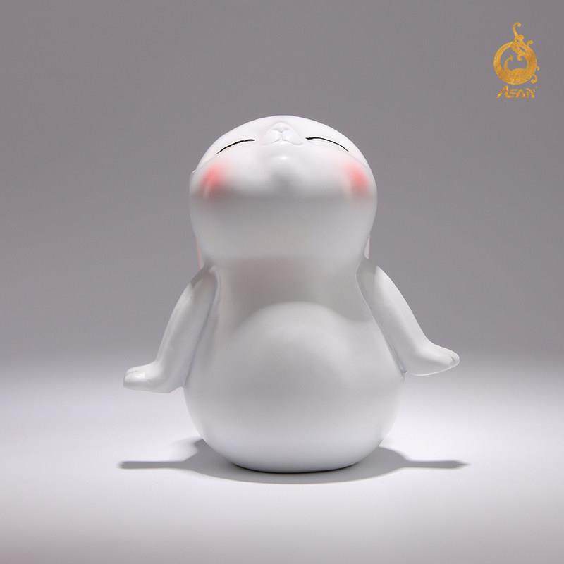 兔年铜兔子摆件《欢乐兔》铜工艺品家居饰品生肖兔卡通礼物礼品,淘宝优惠券,粉丝福利购,淘宝优惠卷