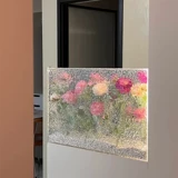 Умывальник в форме розы, украшение на половину стены, кухня, щит для газовой трубы, ванная комната, балкон, водопровод, уродливый ремонт