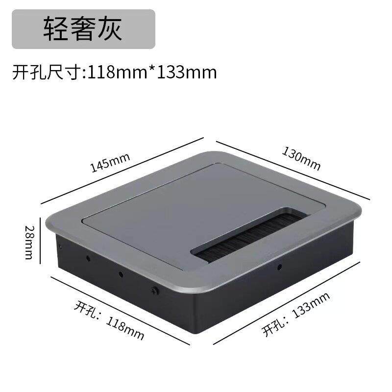 铝合金面板过线盒电脑桌线孔盖办公桌穿线盖板书桌孔盖台面穿线盖,淘宝优惠券,粉丝福利购,淘宝优惠卷