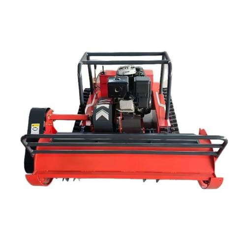 多功能果园遥控割草机可加推雪铲履带式农用碎草机智能除草机 - 图3