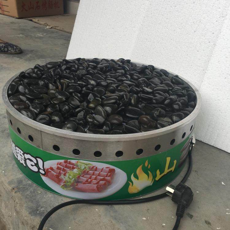 火山石烤肠机石头烤香肠机器电热商用热狗机烤丸子台式烤炉,淘宝优惠券,粉丝福利购,淘宝优惠卷