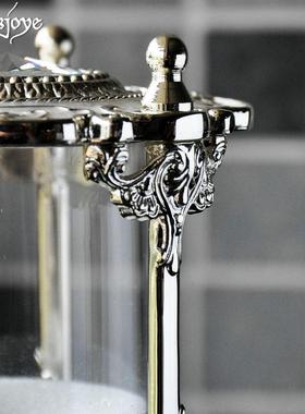 幻辰金属沙漏15分钟计时器创意摆件家居装饰品书房桌面工艺礼品摆