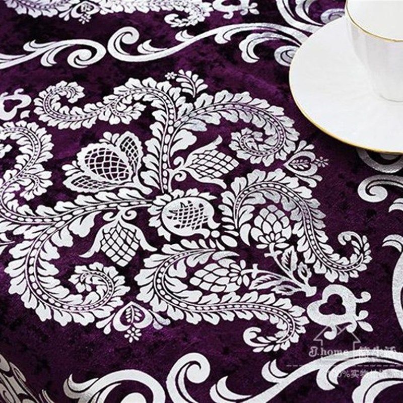 高档欧式桌布桌旗床头柜盖巾 奢华古典时尚餐桌茶几布电视柜边,淘宝优惠券,粉丝福利购,淘宝优惠卷