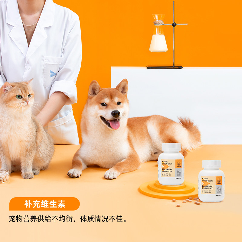 红狗维力复合维生素b族片猫咪专用猫藓护毛发掉毛补营养食欲200片,淘宝优惠券,粉丝福利购,淘宝优惠卷