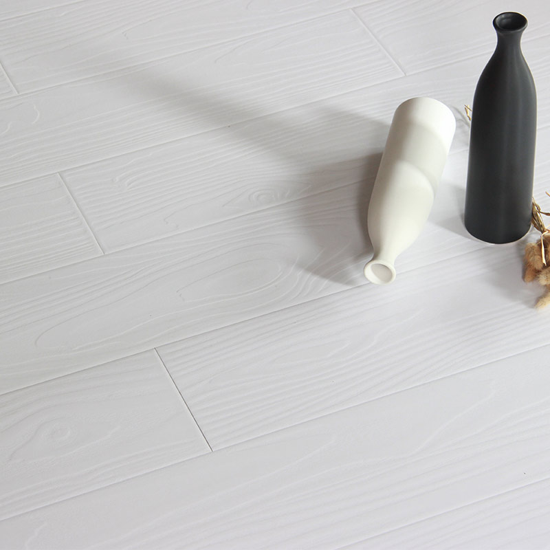 黑白色木地板 强化复合家用复古个性环保耐磨防水厂家直销12mm - 图0