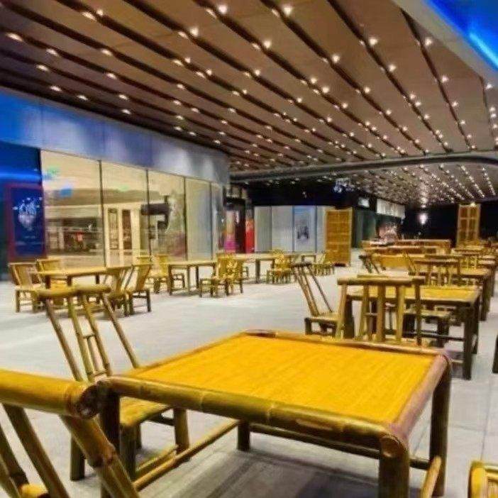 竹桌椅组合家用阳台休闲竹椅子靠背椅老式竹子小椅阳台休闲竹凳子,淘宝优惠券,粉丝福利购,淘宝优惠卷