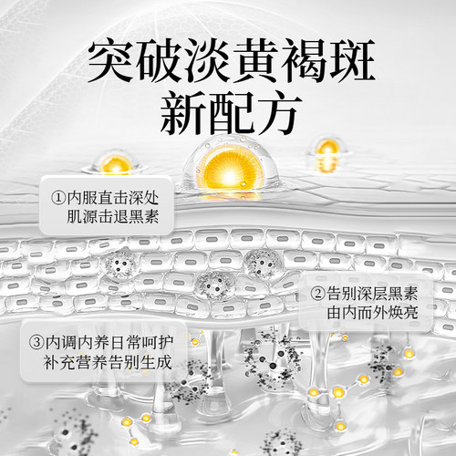 国金益母草地黄胶囊祛斑美白淡斑内调外调淡斑黄褐斑焕亮肌肤 - 图0