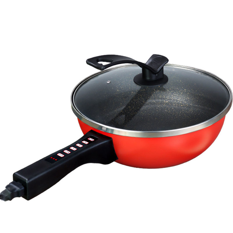 抗菌无油烟电炒锅家用粘锅大容量插电炒菜炒锅一体式蒸煮,淘宝优惠券,粉丝福利购,淘宝优惠卷