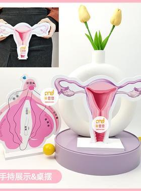 私密养护美容院产康展示立牌PVC雪弗板桌面装饰品小花园毛发管理