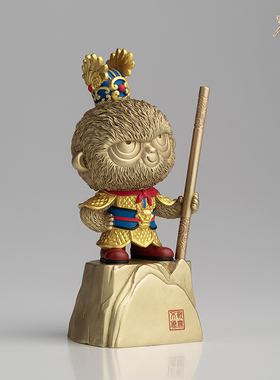 铜师傅 a大圣之传奇系列《战无不胜》全铜摆件 家居饰品 工艺品