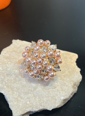 女【高定款】法式珍戒指/指环