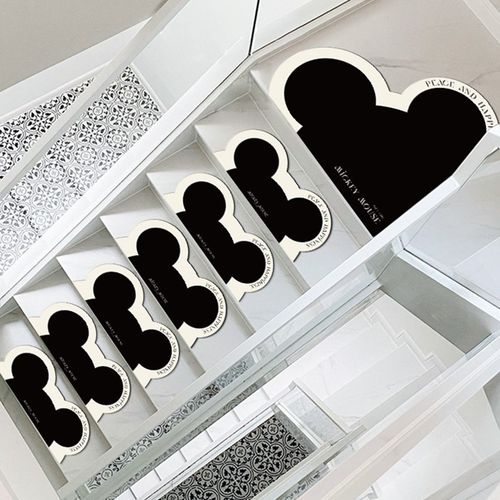 卡通异形楼梯垫踏步垫梯子地垫旋转台阶室内防滑垫子家用loft地毯 - 图2