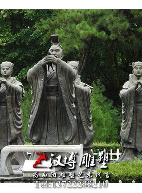 玻璃钢铸铜西方人物思南公馆雕塑城市大型广场景观园林雕像定制做