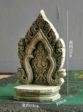 禅意泰国沙雕如来佛像摆件 创意家居客厅玄关办公室茶室软装饰品