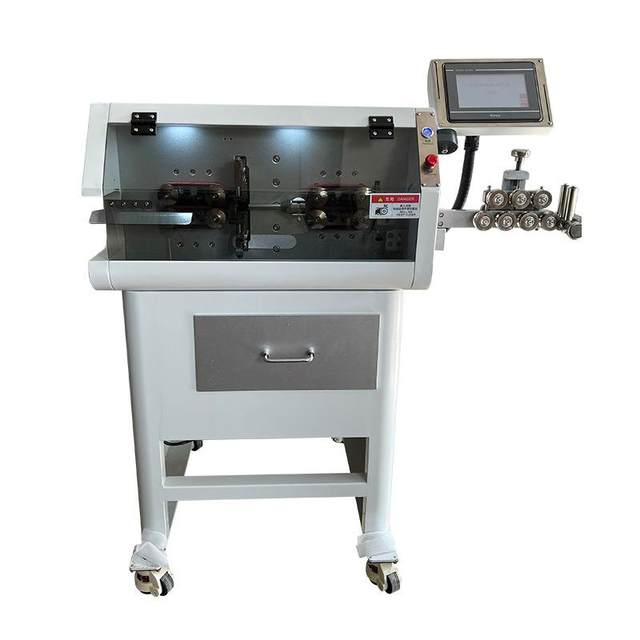 Sheath multi-core wire inner and outer skin stripping machine power supply data cable inner and outer sheath core wire cutting and stripping machine
