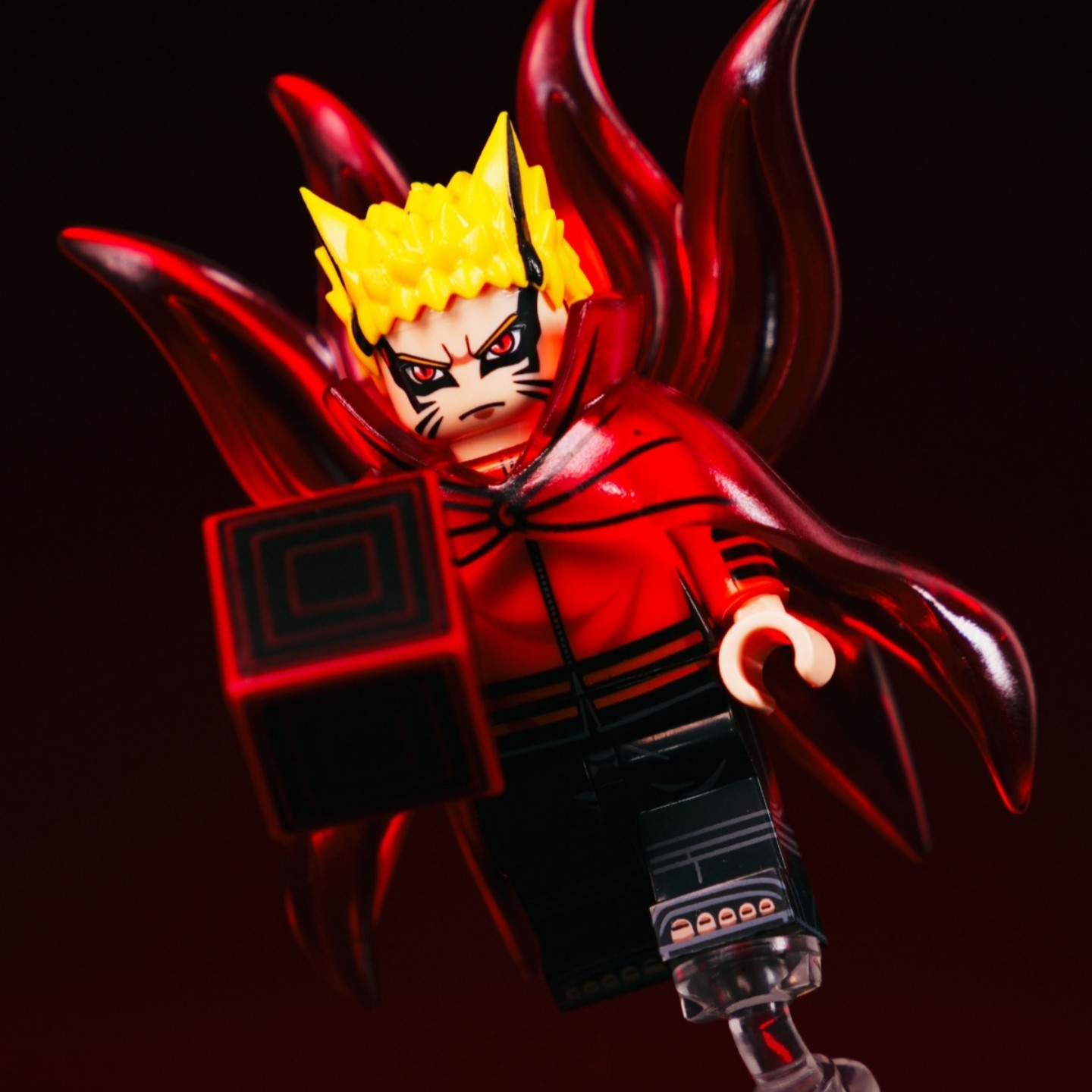 火影忍者重粒子漩涡鸣人九尾博人传雏田动漫乐高积木人仔玩具手办 - 图3