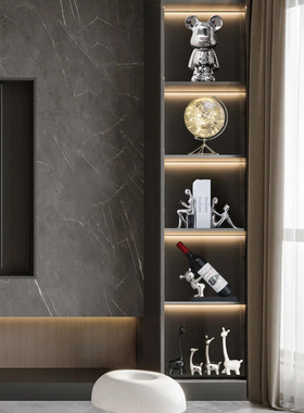 现代轻奢极简电镀银人物抽象书档摆件酒柜书房办公室样板房装饰品