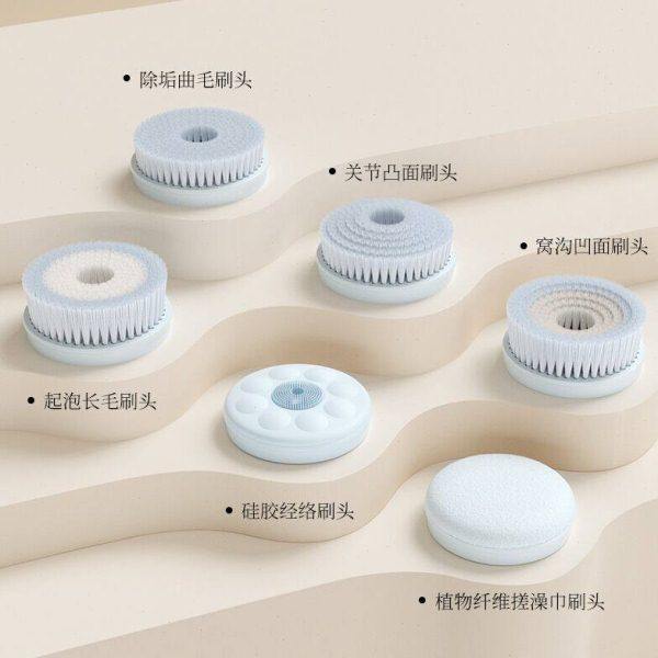 嘻浴青年粉色原装刷头敏感肌伸缩双柄全自动电动搓澡仪洗澡刷刷头,淘宝优惠券,粉丝福利购,淘宝优惠卷