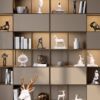 Perforated board creative home accessories living room entrance cabinet home interior bookcase study abstract decorative accessories