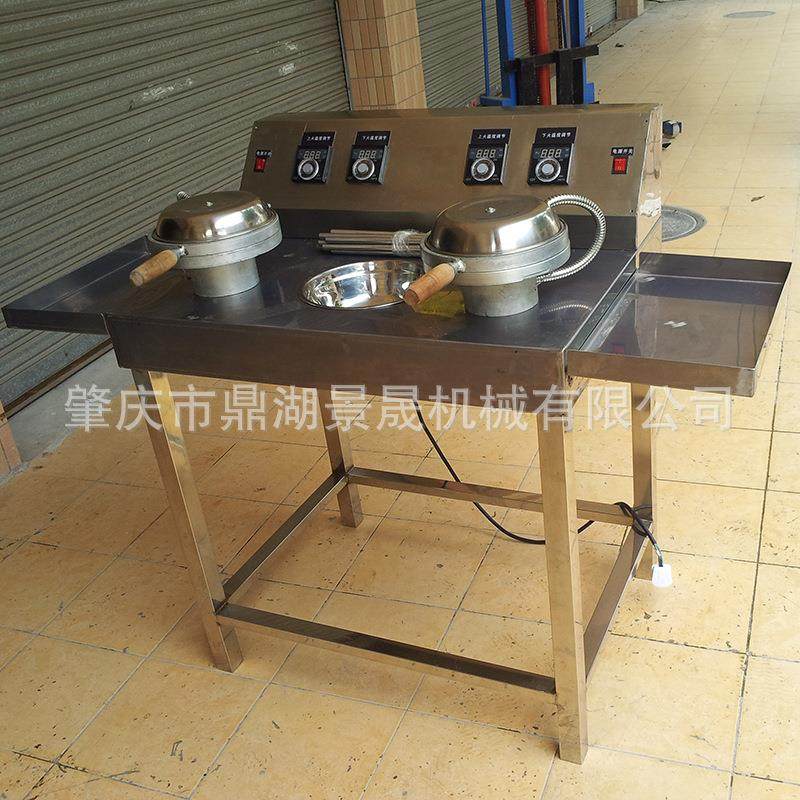 工厂供应双头蛋卷可控温蛋卷机不锈钢制作小吃糕点机械DG-205,淘宝优惠券,粉丝福利购,淘宝优惠卷