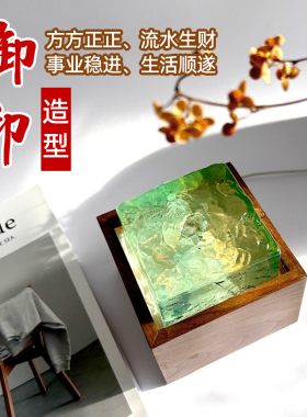 桌面流水摆件自循环小喷泉床头柜玄关办公桌沙发旁边送礼情绪解压