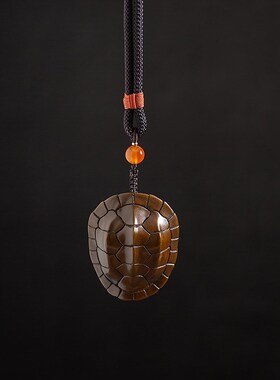 官作黄铜龟壳甲骨文玩富甲天下解压手把件男士随身把玩盘玩创意