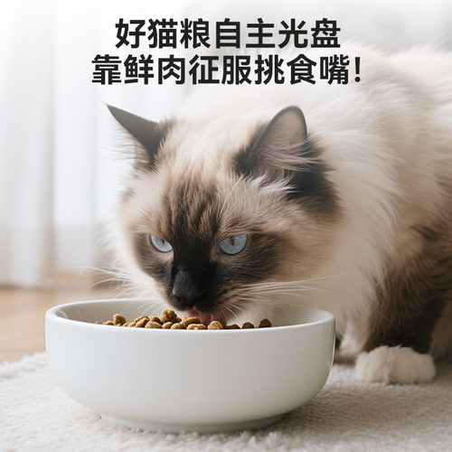 忘忧兽猫粮肠胃美护毛泌尿布偶蓝猫成猫幼猫专用全价主食营养猫粮 - 图3