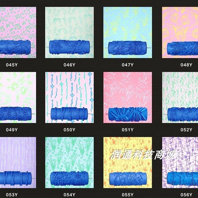 寸欧式墙艺壁纸漆滚筒刷墙工具墙纸滚模具质感硅藻泥墙漆 热卖,淘宝优惠券,粉丝福利购,淘宝优惠卷