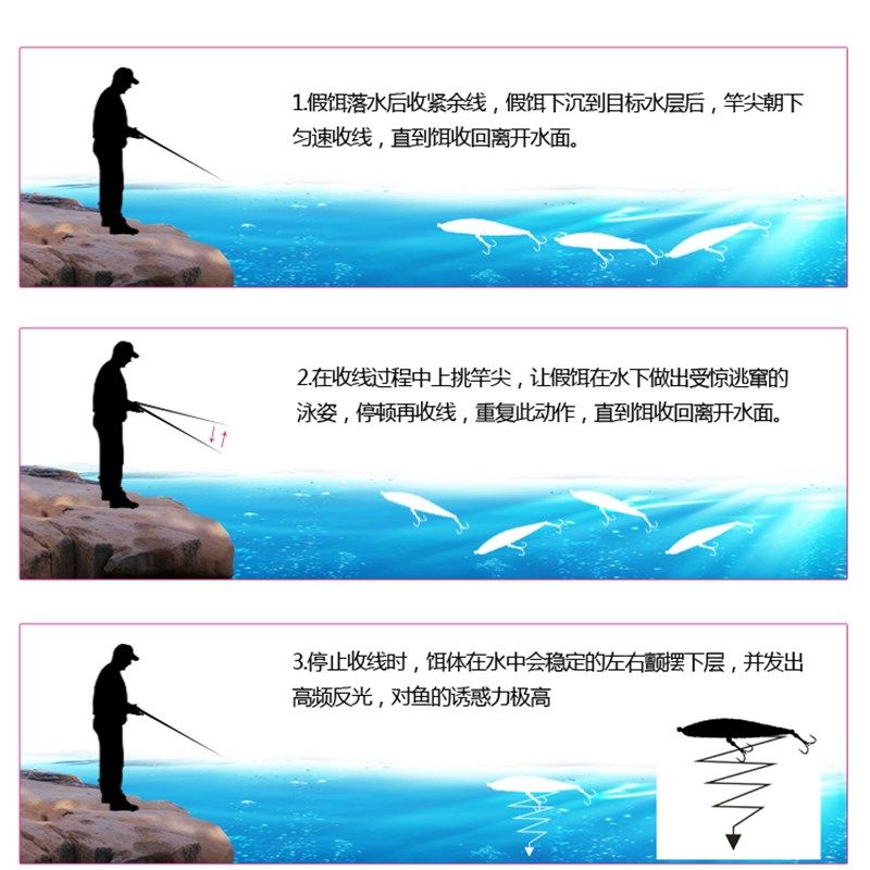 壹路亚葛斌一颤沉水铅笔远投平价路亚钓鱼假饵硬饵热卖缓沉钓鱼饵,淘宝优惠券,粉丝福利购,淘宝优惠卷