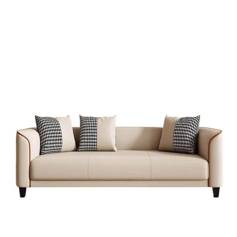 意式轻奢皮布双人小沙发小户型休息区办公室接待公寓网红简约沙发,淘宝优惠券,粉丝福利购,淘宝优惠卷