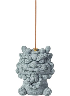 萌龙祝福线 创意爱生肖龙茶宠室内香托 托香座香道